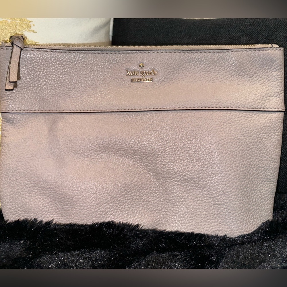 Kate Spade leather clutch